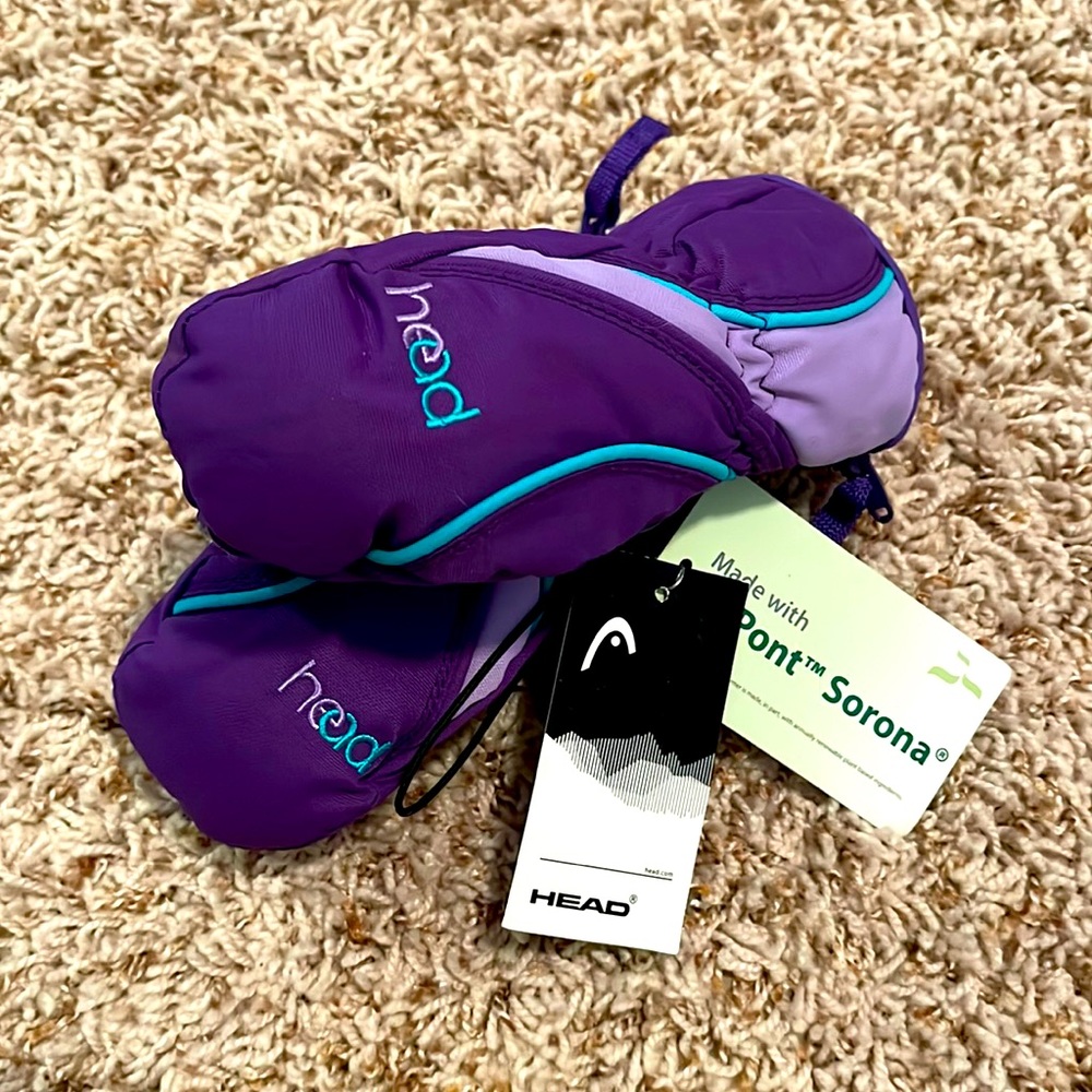 Children’s NWT XXS Head brand Mittens